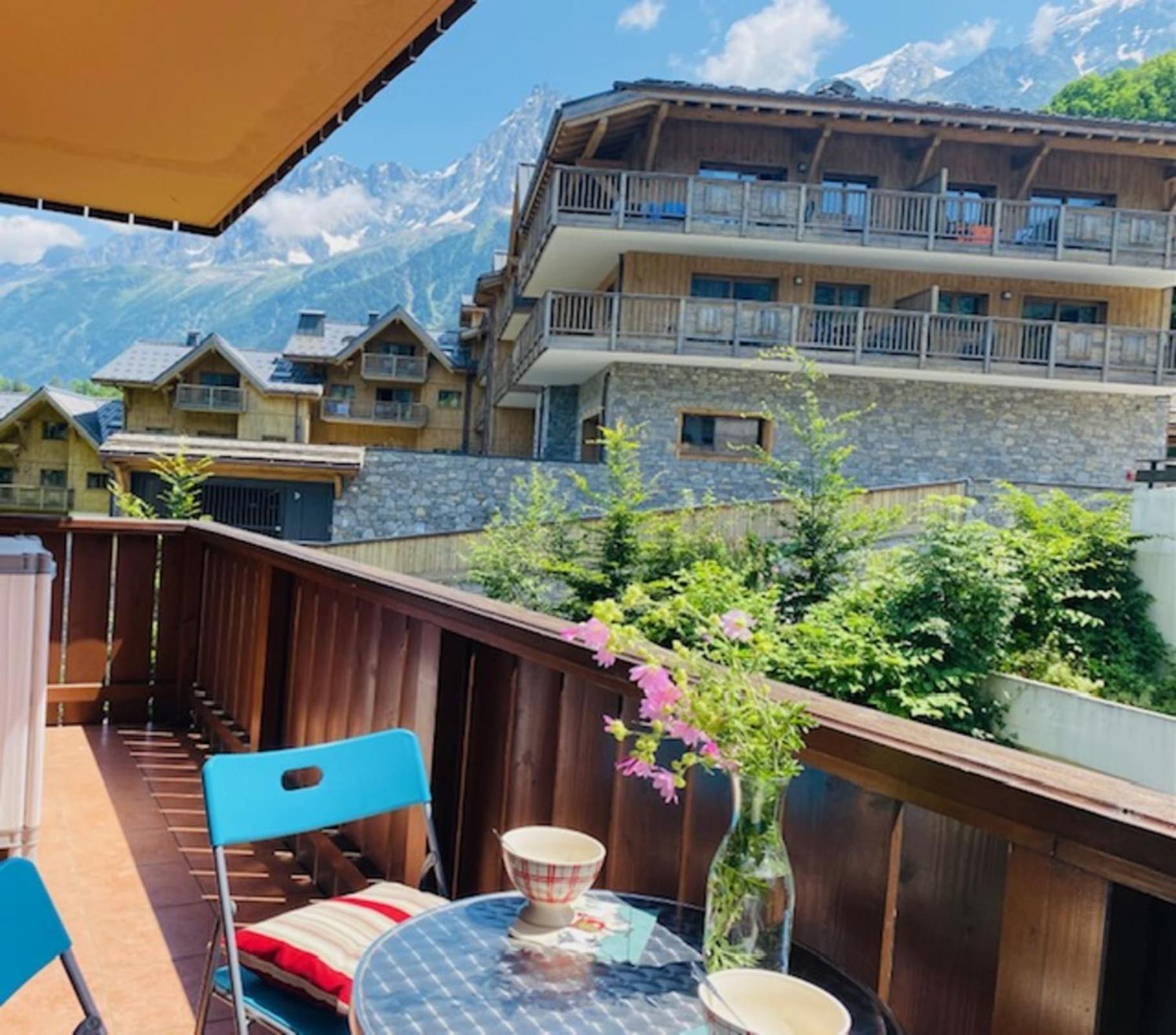 Slopes Of Les Houches 25 M With Balconyアパートメント エクステリア 写真